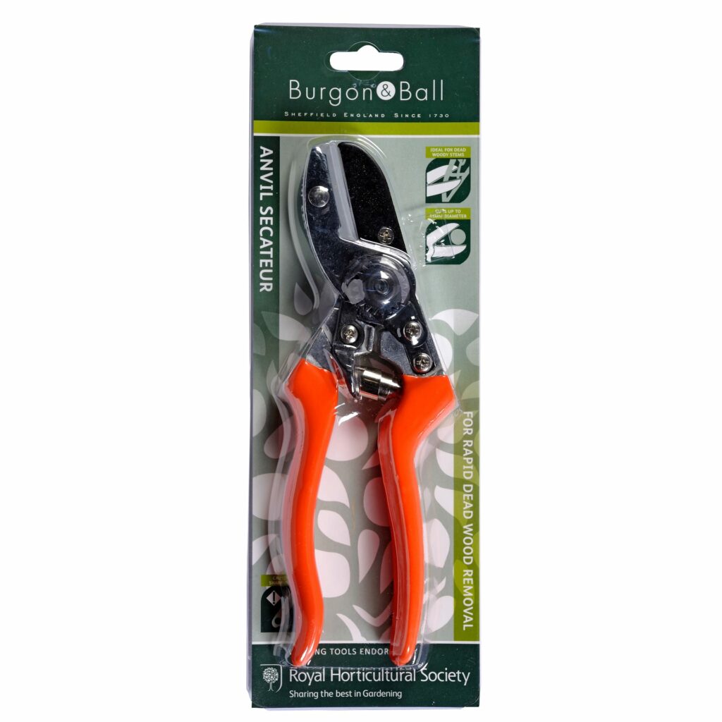RHS Anvil Secateur 5019360002772 2