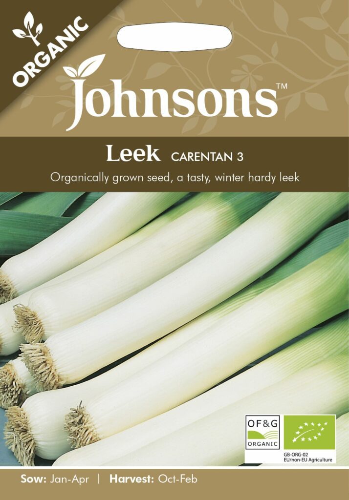 Organic Leek Carentan 3 5010931101214