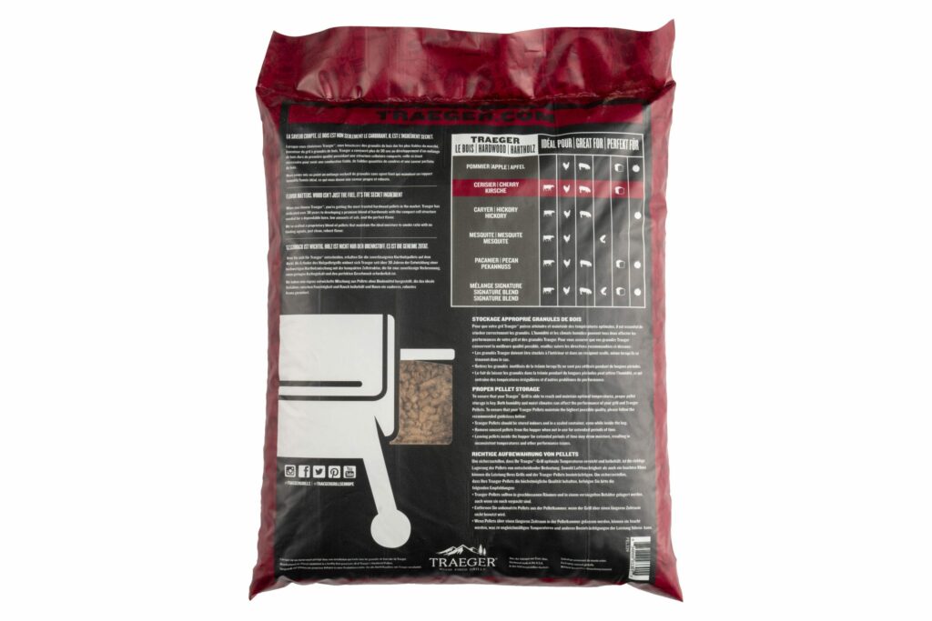 Traeger Cherry Pellets 9kg Bag 634868933011