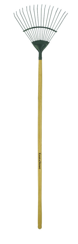 Kent and Stowe Carbon Steel Long Handled Lawn/Leaf Rake 5060396797224 2