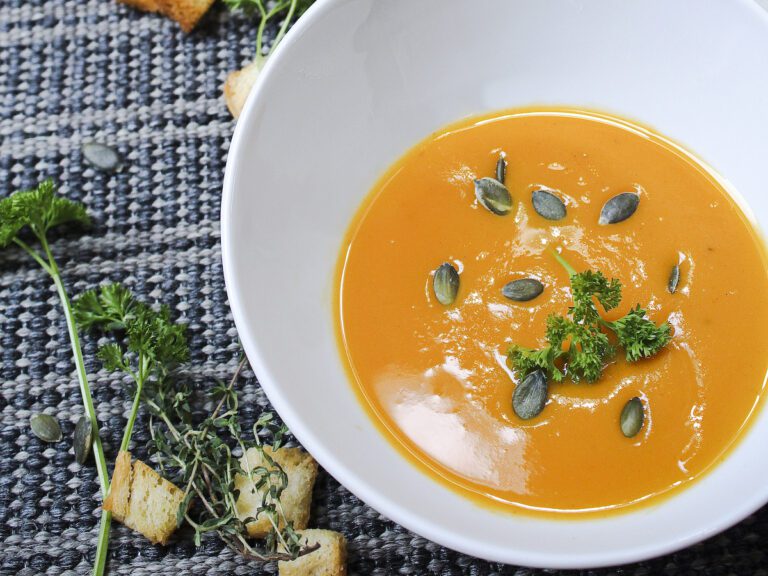 Butternut Squash & Sweet Potato Soup Recipe